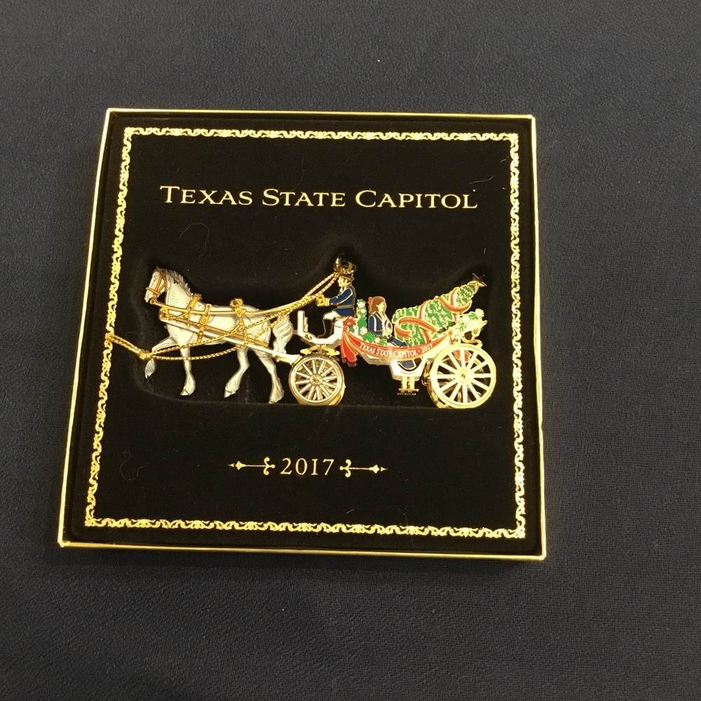 Texas State Capital Ornament 2017